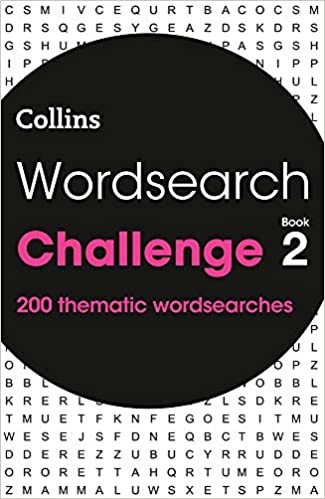 Wordsearch Challenge Book 2: 200 themed wordsearch puzzles