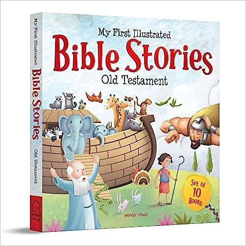 My First Illustrated Bible Stories from Old Testament (Set of 10 Books)