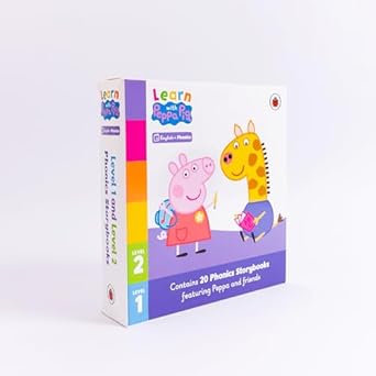 Learn with Peppa: Peppa Pig Phonics Tuckbox (20 Books Boxset Level 1)