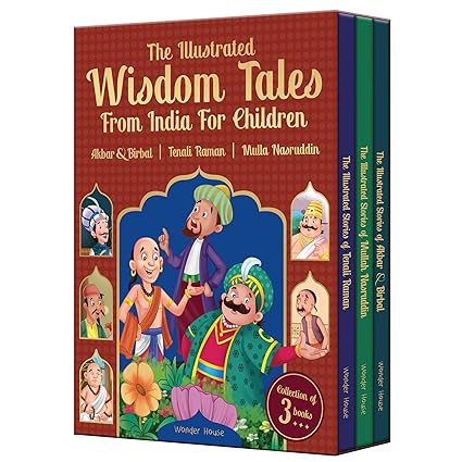 The Illustrated Wisdom Tales From India For Children