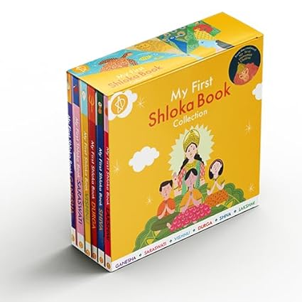 My First Shloka Book, Set of 6 Board book