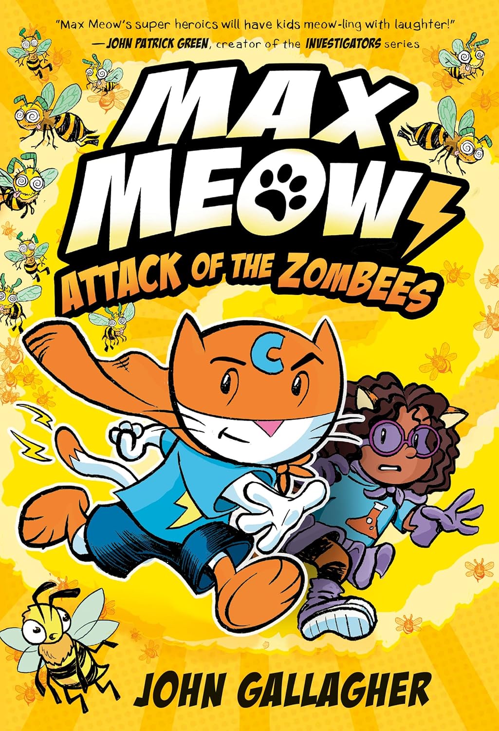 Max Meow Book : Attack of the ZomBEES