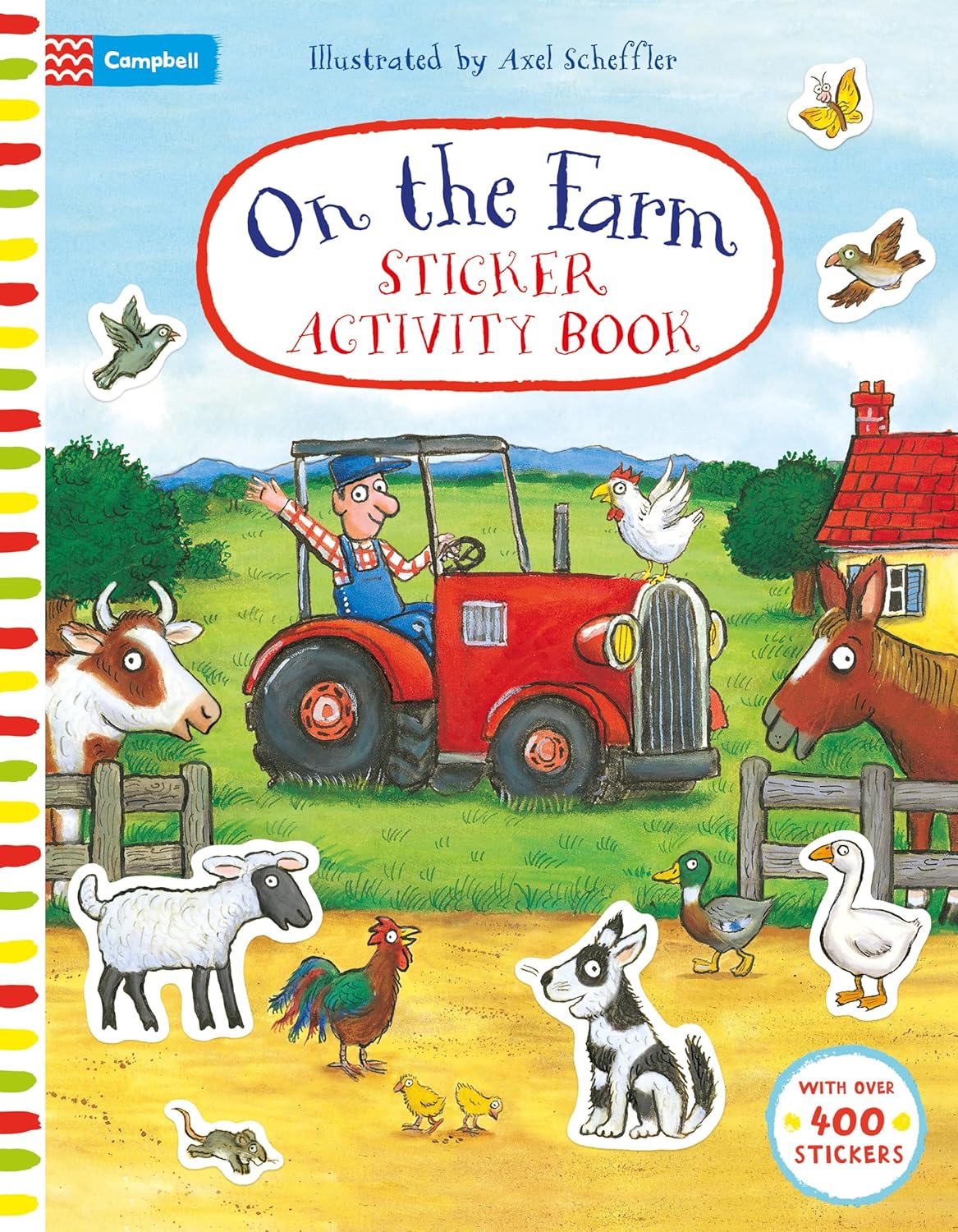 On The Farm Sticker Activity Book