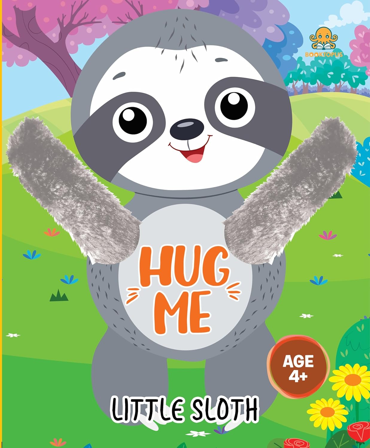 Hug Me - Little Sloth - Hand Puppet Board Book