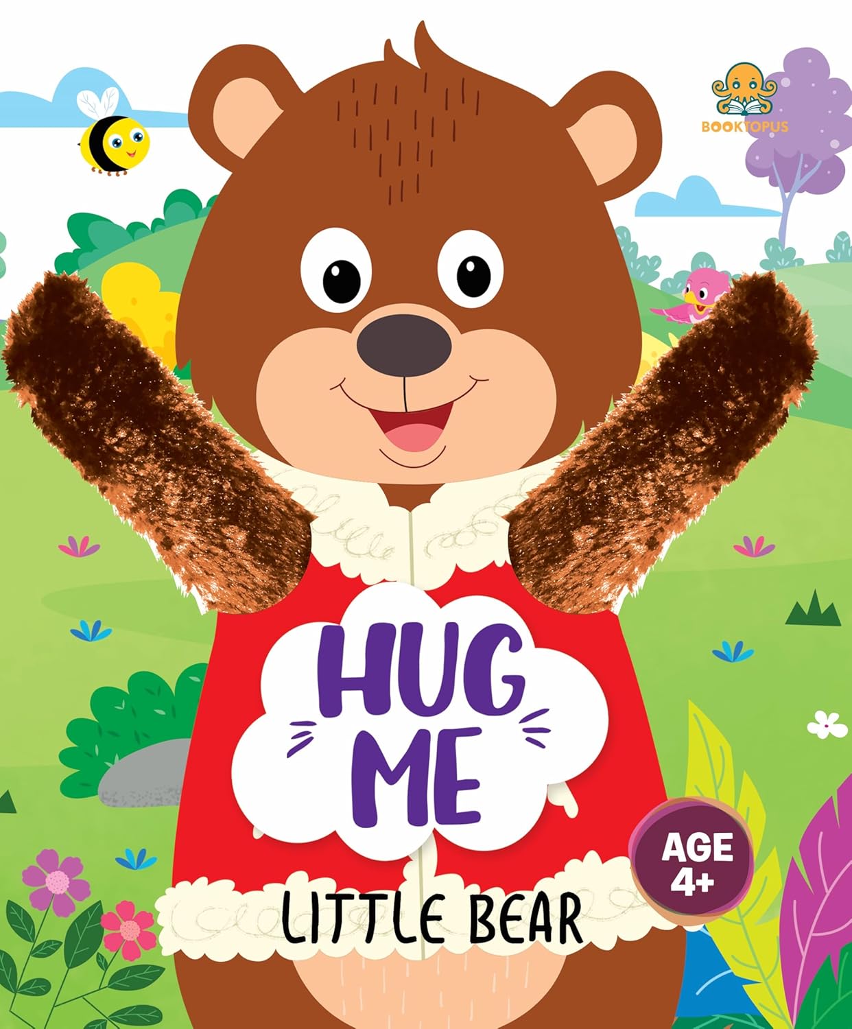 Hug Me Little Bear - Hand Puppet Board Book