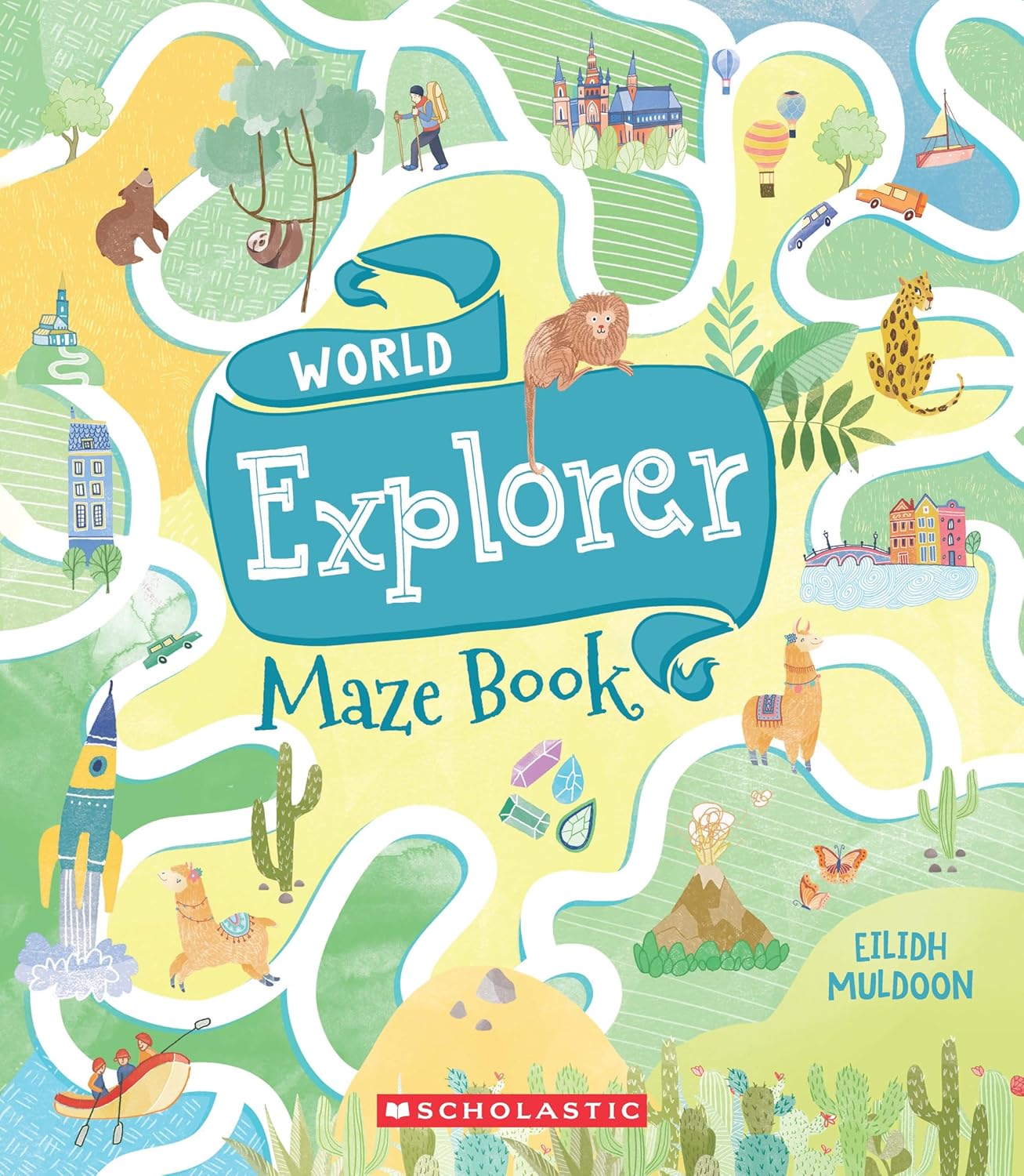 World Explorer Maze Book